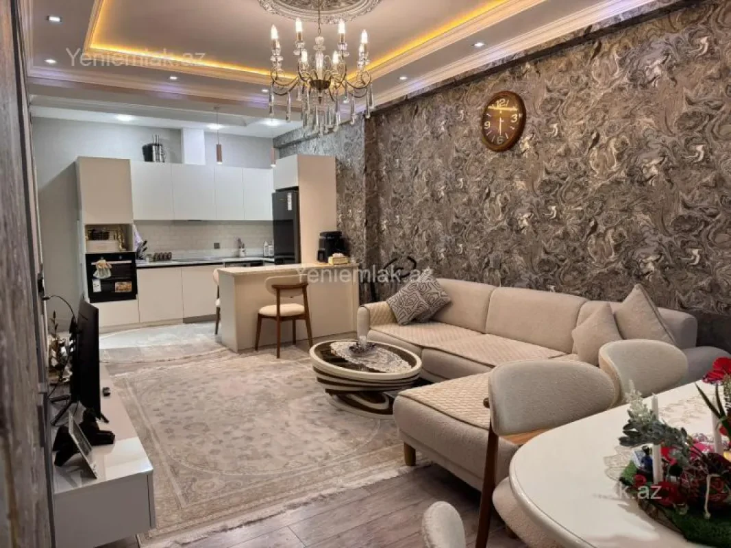 Satılır 2 otaqlı yeni tikili 65 m²