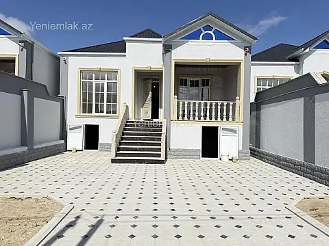 Satılır 4 otaqlı həyət evi 120 m² — Abşeron 4 otaq 120.00 m²