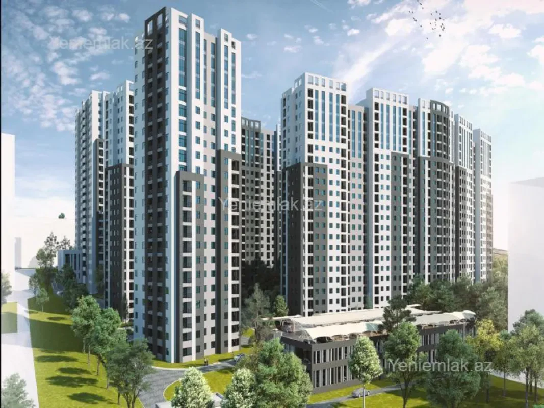 Satılır 2 otaqlı yeni tikili 82 m²