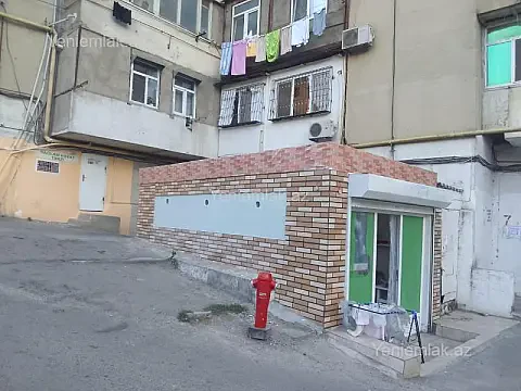 Satılır 1 otaqlı obyekt 25 m² — Bakı, Nizami 1 otaq 25.00 m²