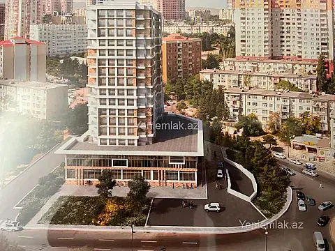Satılır 3 otaqlı yeni tikili 93 m² — Bakı, Nəsimi 3 otaq 93.00 m²