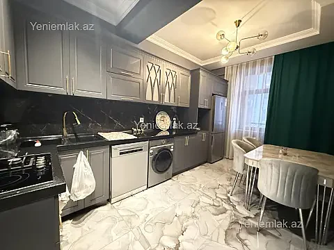 Satılır 3 otaqlı yeni tikili 127.8 m² — Bakı, Yasamal 3 otaq 127.80 m²