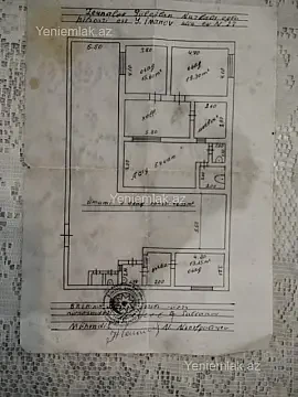 Satılır 3 otaqlı həyət evi 46 m² — Bakı, Binəqədi 3 otaq 46.00 m²