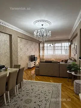 Satılır 3 otaqlı yeni tikili 120 m² — Bakı, Nizami 3 otaq 120.00 m²