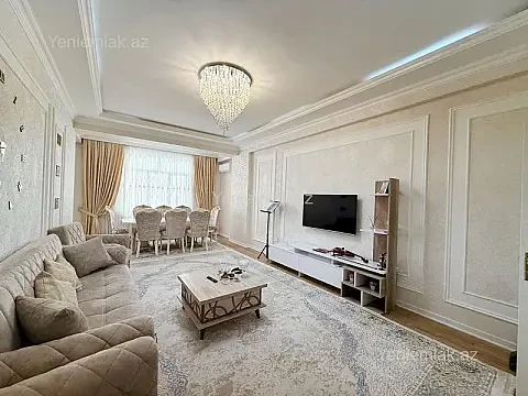 Satılır 3 otaqlı yeni tikili 100 m² — Bakı, Nizami 3 otaq 100.00 m²