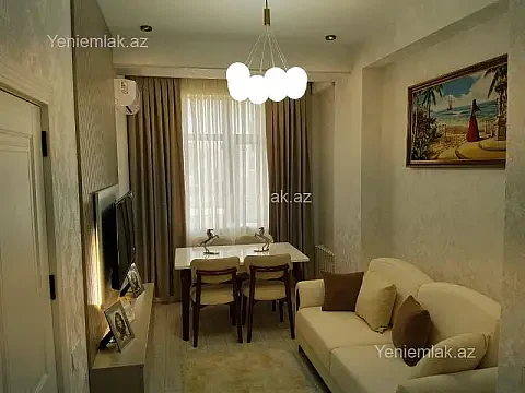 Satılır 2 otaqlı yeni tikili 45 m² — Bakı, Nizami 2 otaq 45.00 m²