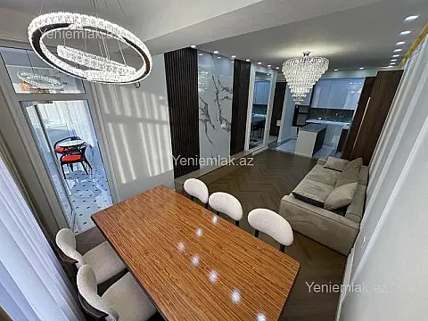 Satılır 3 otaqlı yeni tikili 100 m² — Bakı, Nizami 3 otaq 100.00 m²