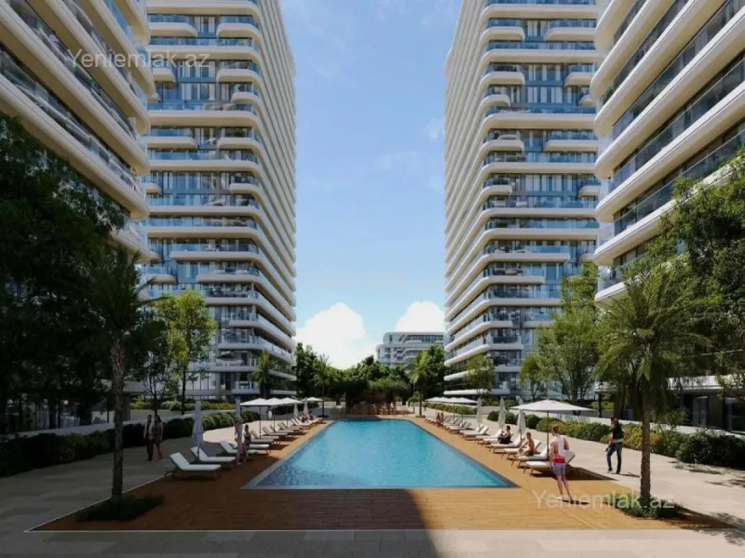 Satılır 1 otaqlı yeni tikili 57.8 m²