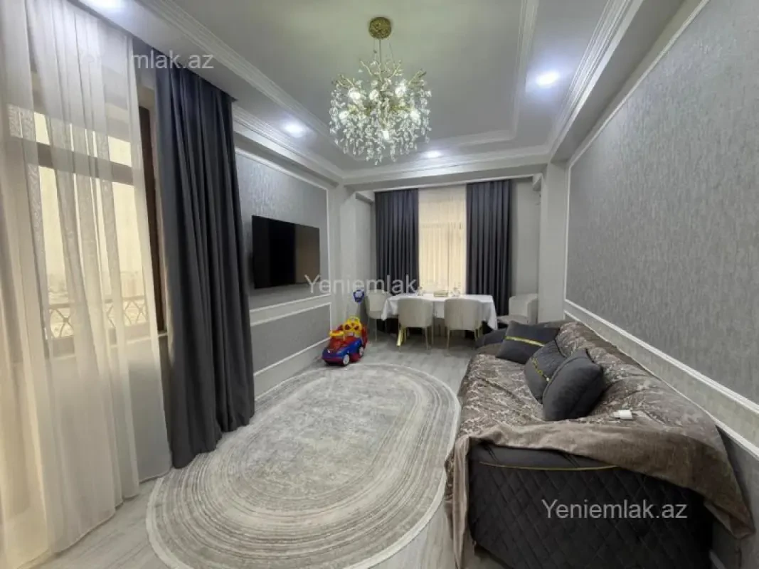 Satılır 2 otaqlı yeni tikili 90 m²