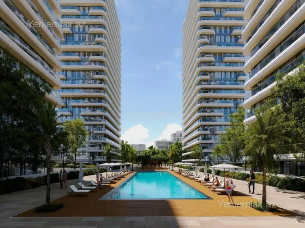 Satılır 2 otaqlı yeni tikili 56.3 m²