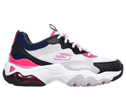 skechers d lite rosa