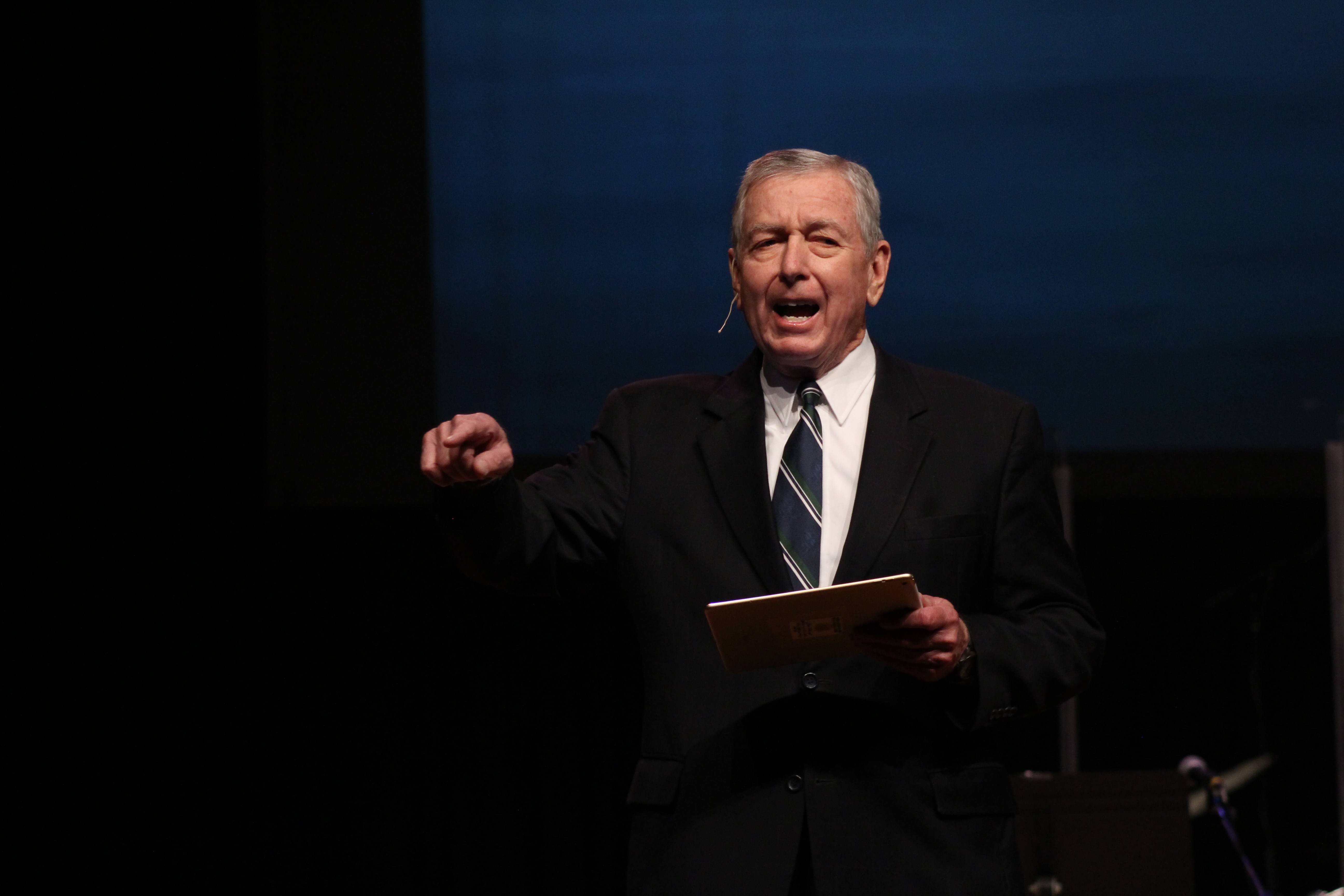 Gallery John Ashcroft visits AU, speaks at chapel The Andersonian