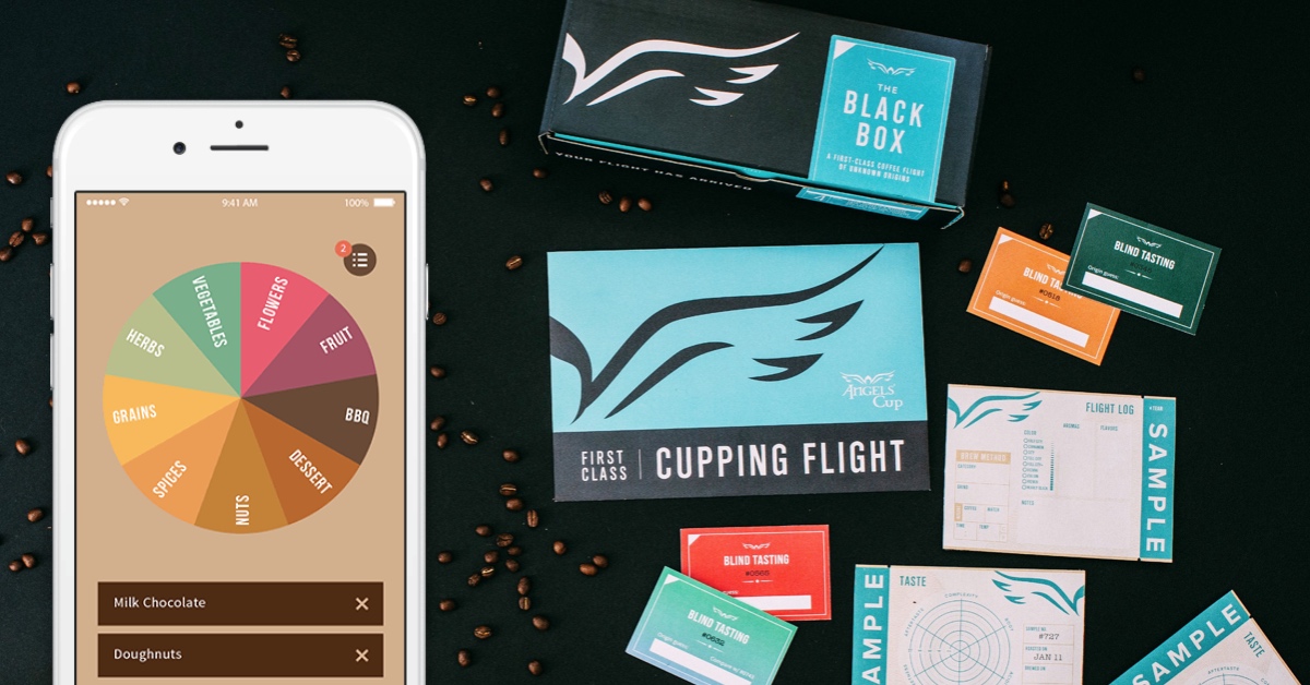 Angels' Cup A Coffee Subscription & App Taste Coffee Better