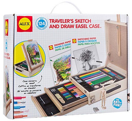 Art Travelers Sketch and Draw Easel Case 