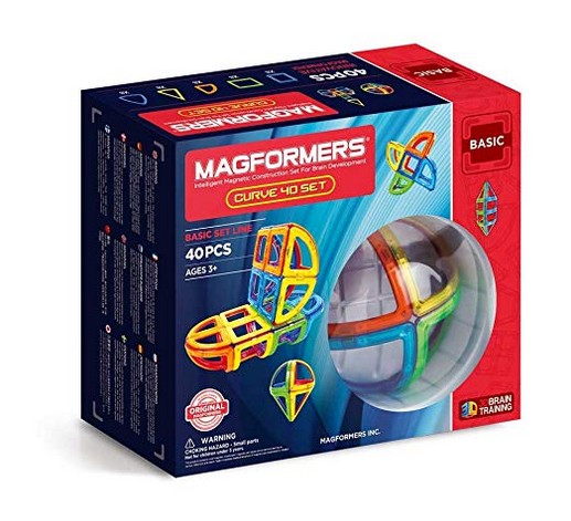 MAGFORMERS Curve Magnetic Building Set 