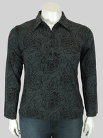 Blusa Polo Estampada