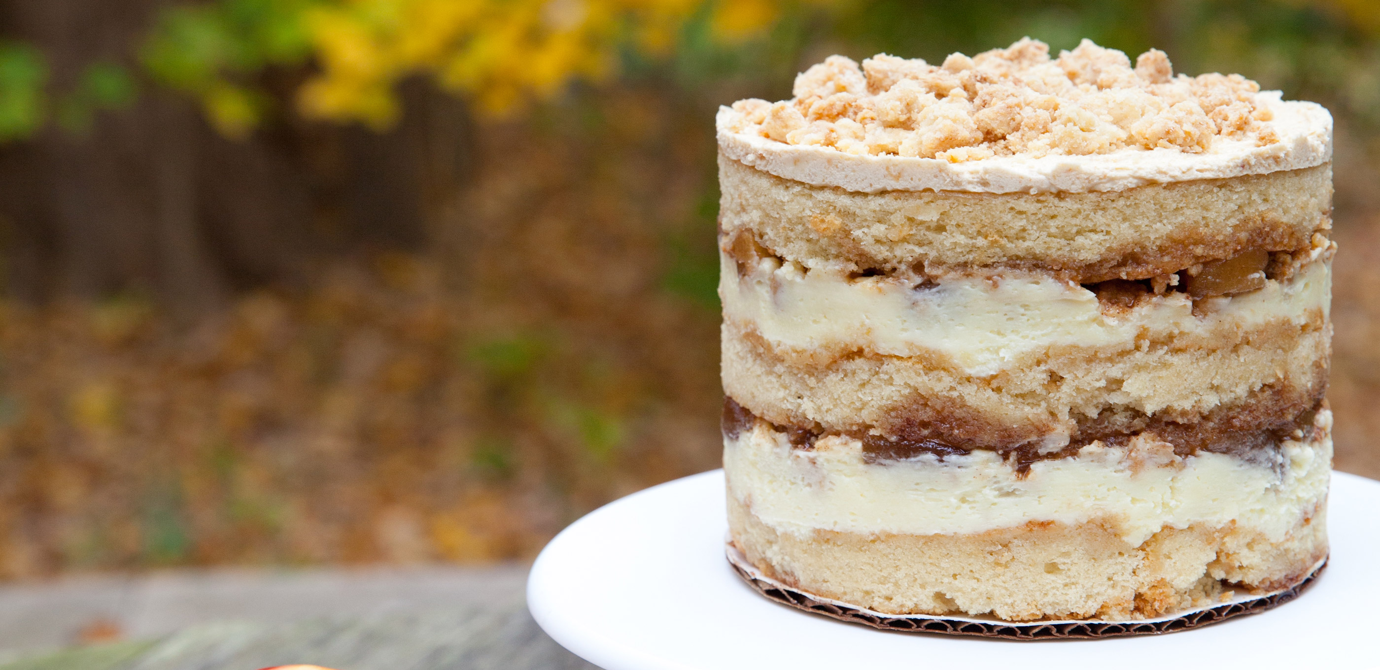 Apple pie layer cake. Yep, you need it.