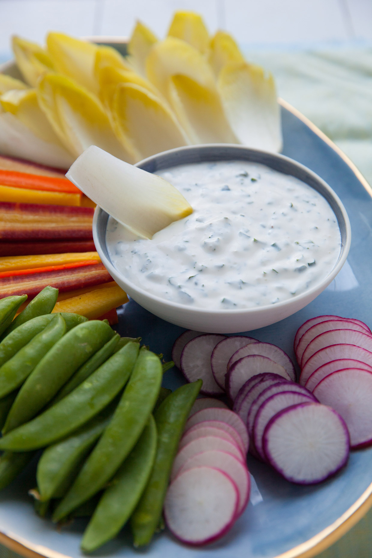 Fresh Herb and Garlic Buttermilk Dip Everyday Annie