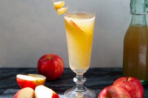 Ginger Apple Cider Cocktail