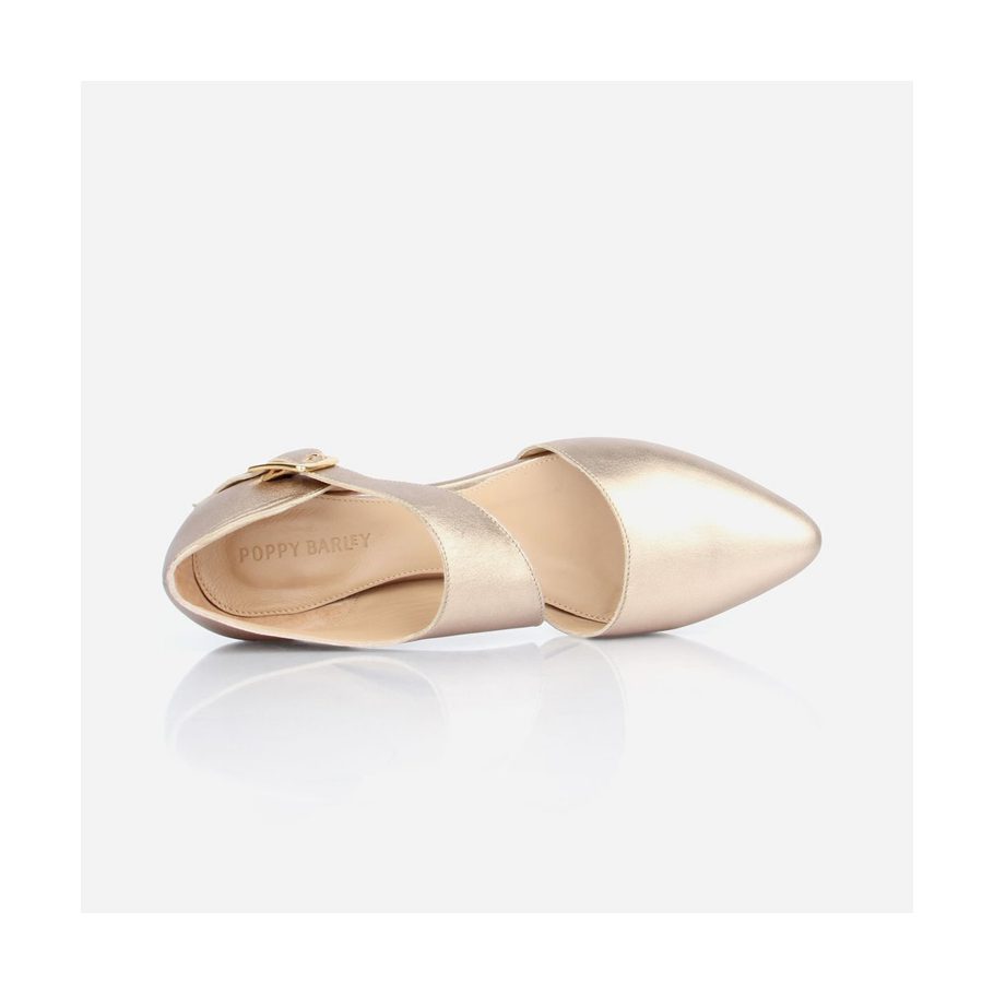 Snazzy Gold Flats