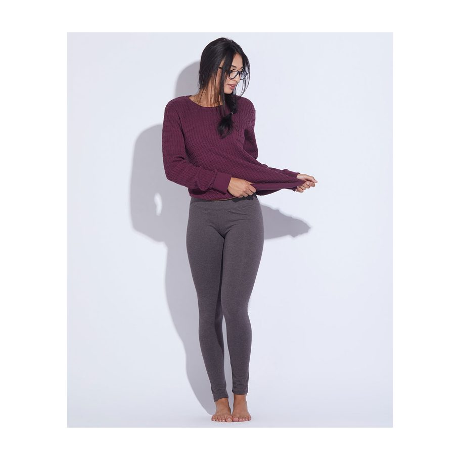 Organic Stretch Cotton Leggings
