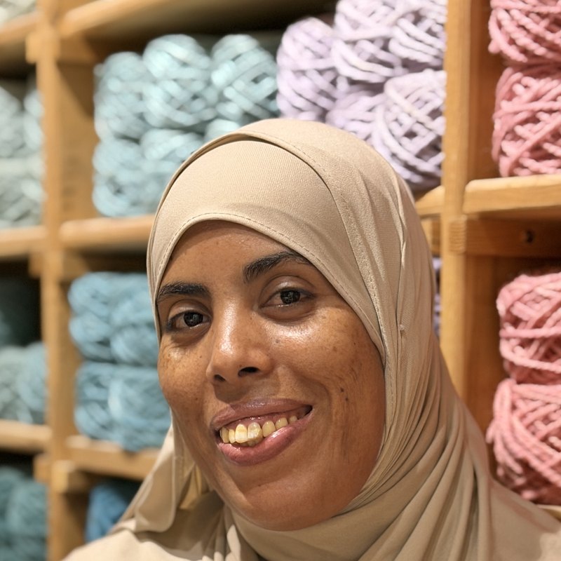 Picture of Weaver Fatima Brahimi of Afous GAfous