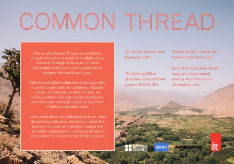 Come See the Common Thread Exhibition In London! 