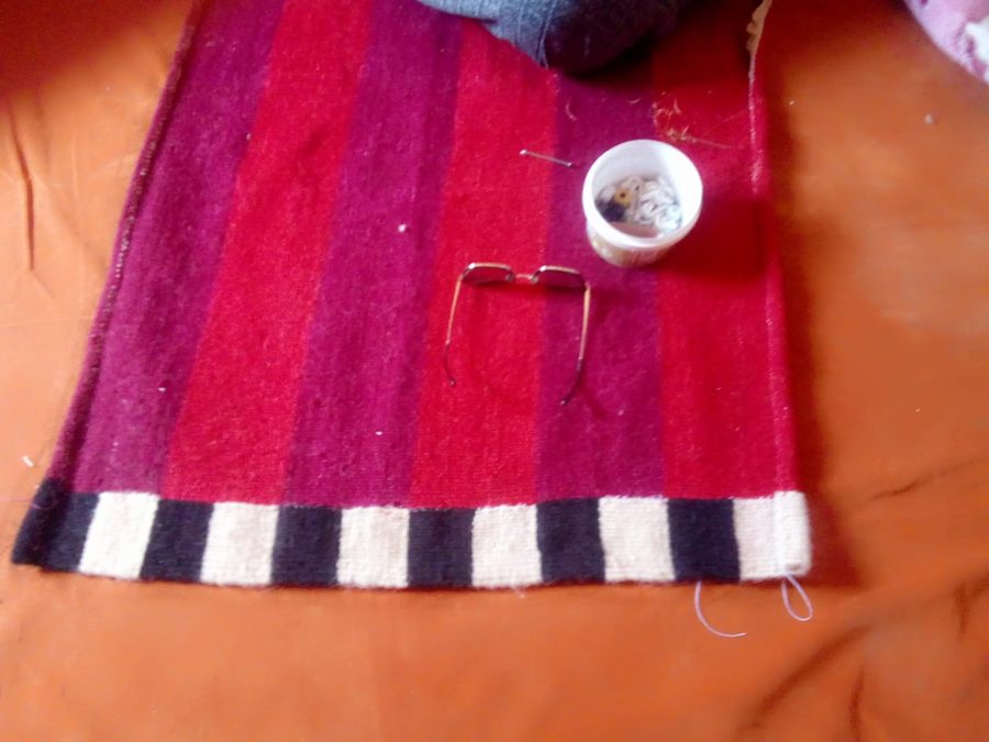 Runaway on the loom at Association Afous Gafous