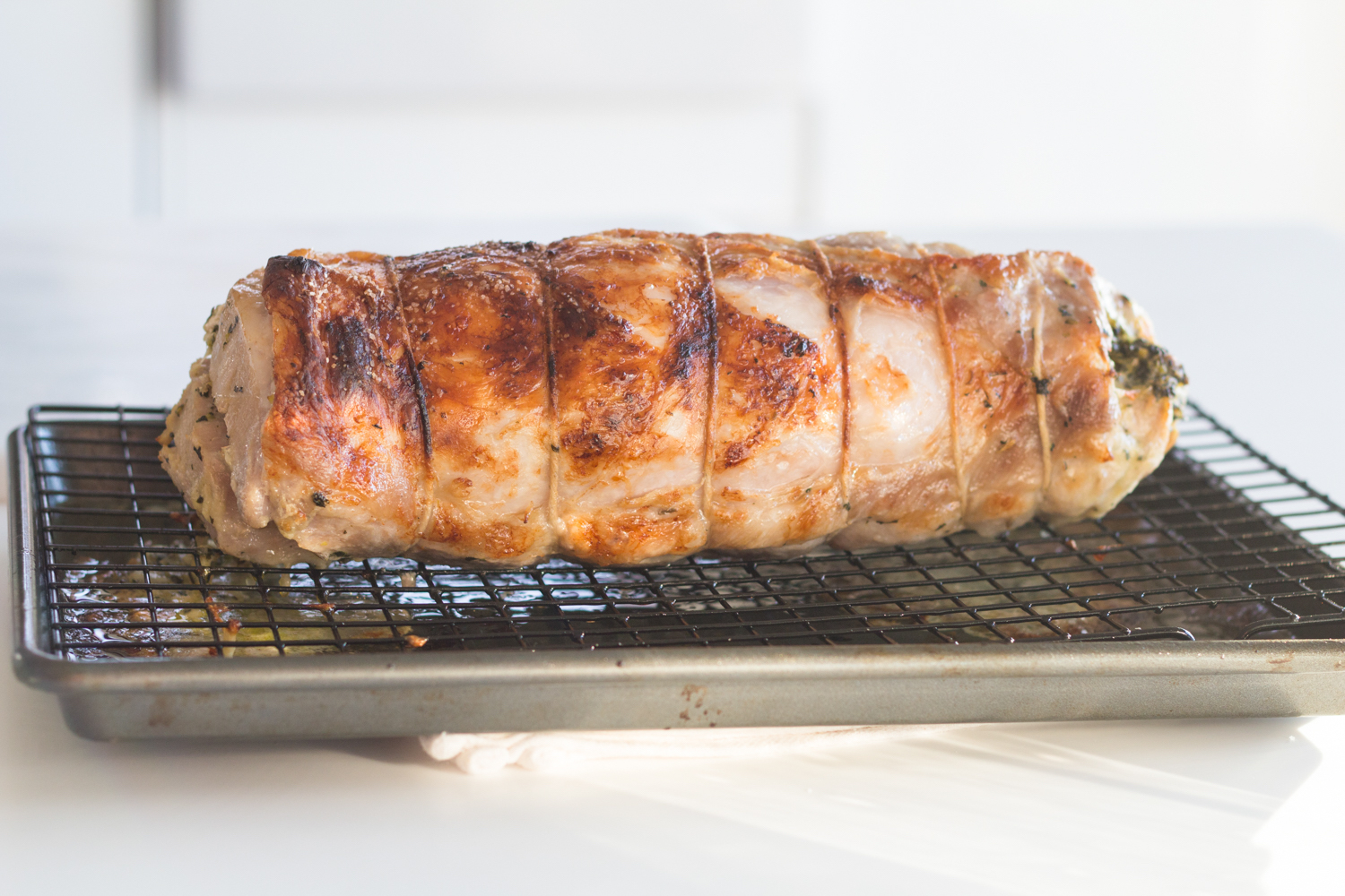 Sous Vide Stuffed Pork Loin Roast