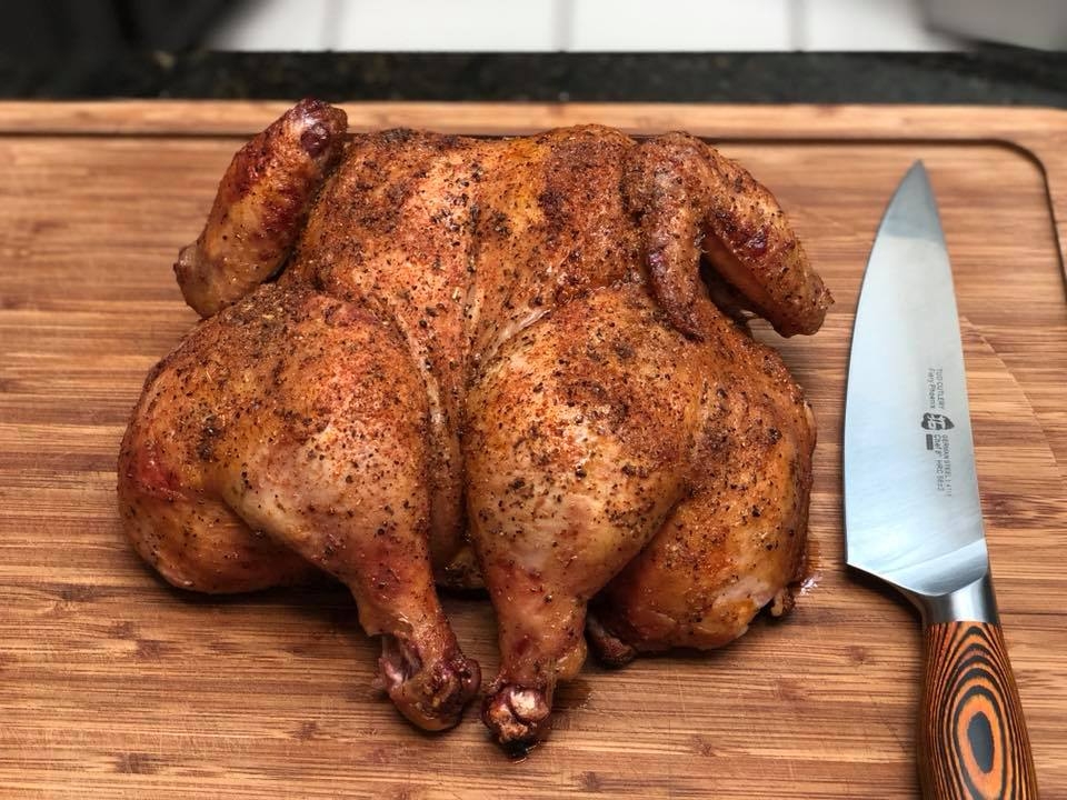 Sous Vide and Smoked Chicken