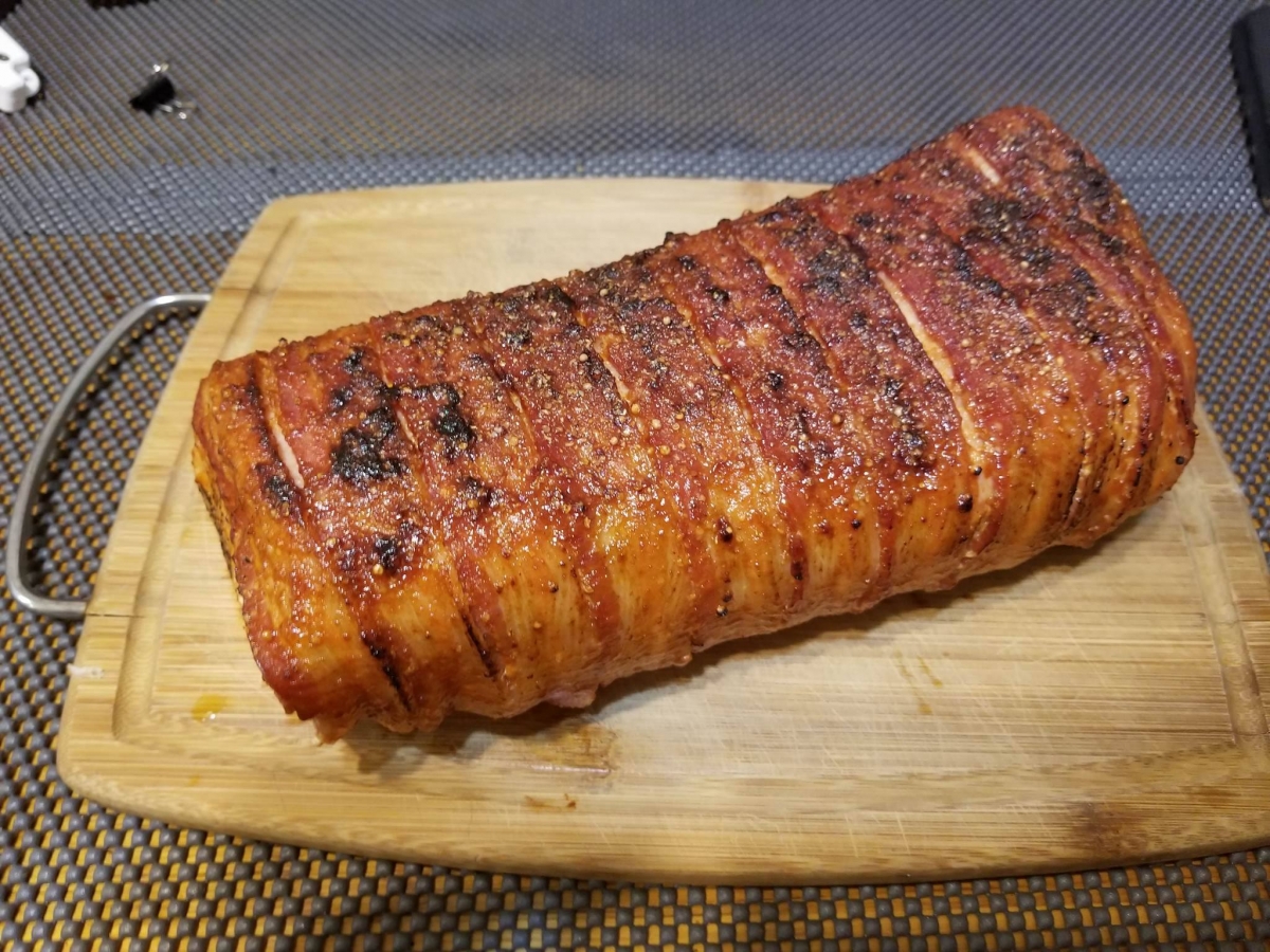 Bacon Wrapped Pork Loin