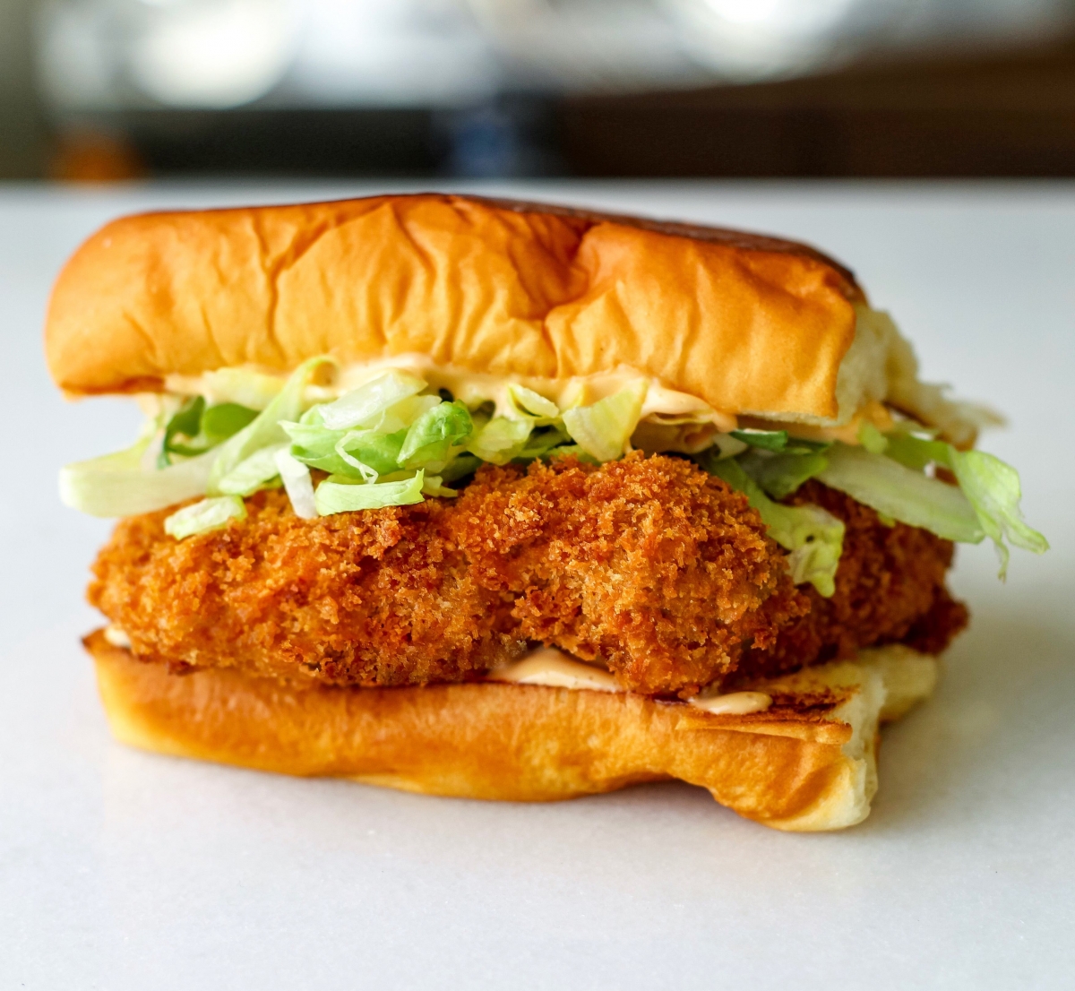 Sous Vide Chicken Katsu Sandwich