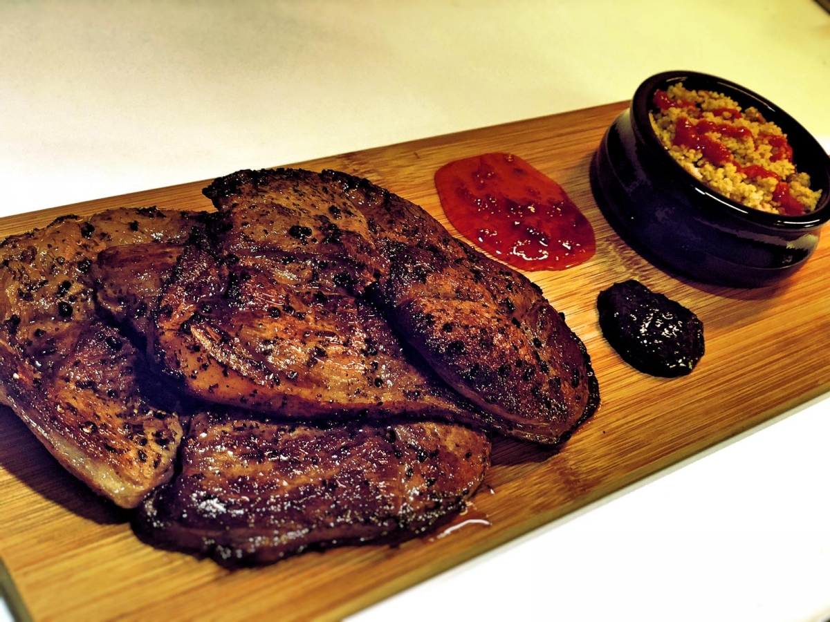 Minted Lamb Leg Steak