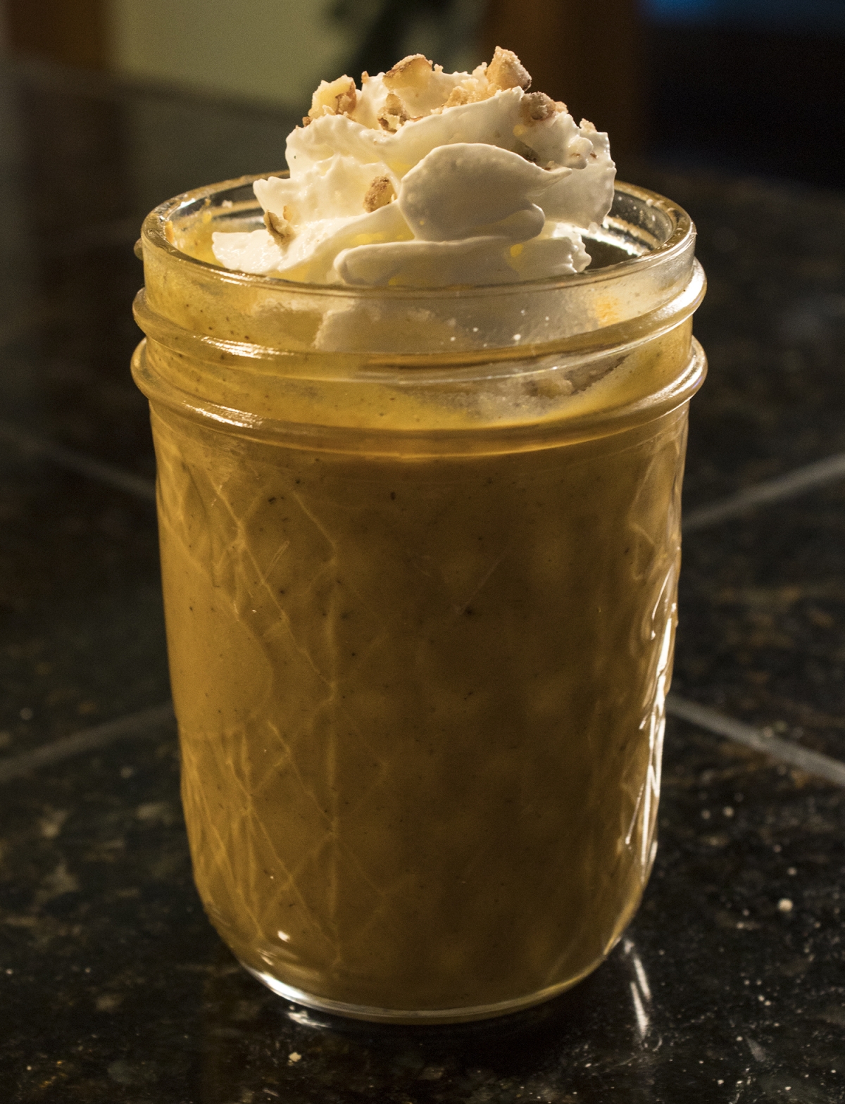 Sous Vide Pumpkin Pie Jars