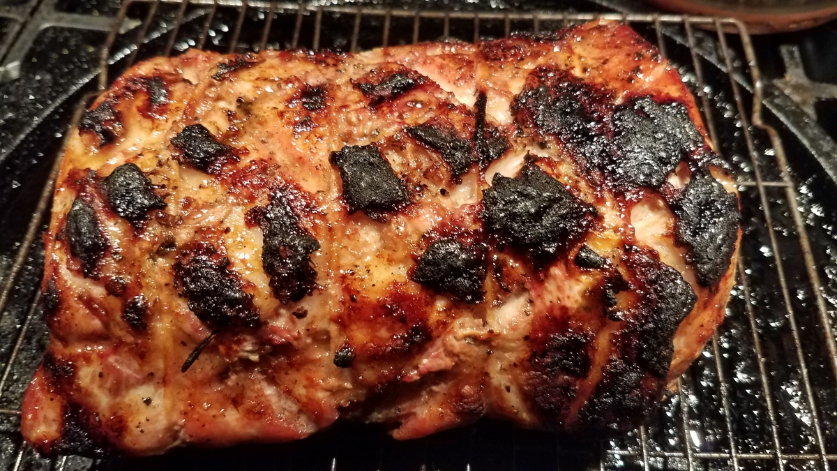 Bourbon Glazed Pork Loin