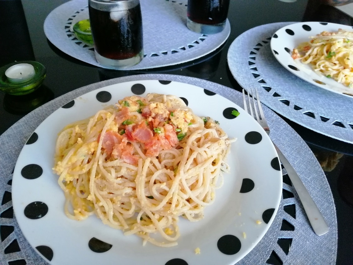 Sous Vide Nudeln Carbonara