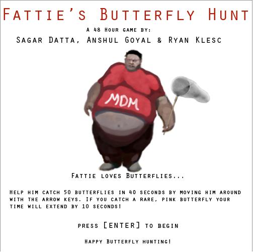 Fattie's Butterfly Hunt