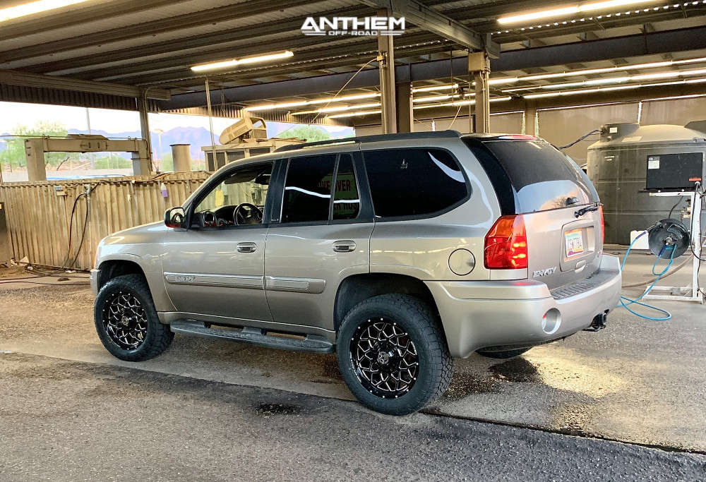 2003 Gmc Envoy Wheel Offset Aggressive 1 Outside Fender Suspension Lift 3 1219345 Anthem Off Road