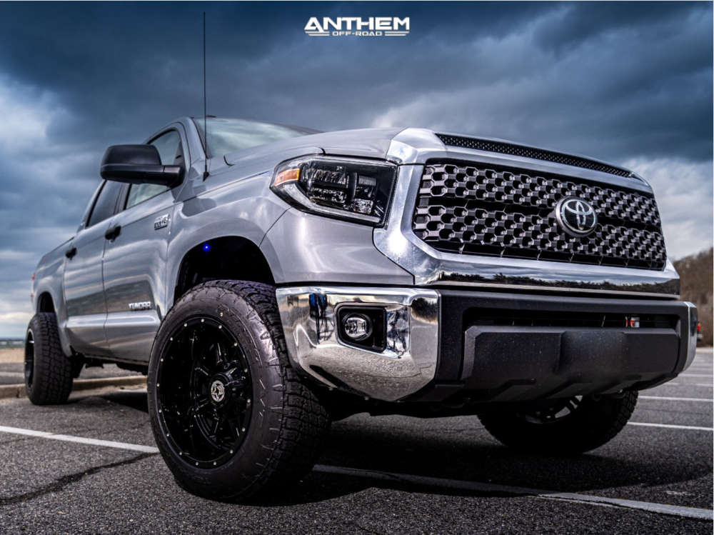 19 Toyota Tundra Wheel Offset Super Aggressive 3 5 Leveling Kit 8648 Anthem Off Road