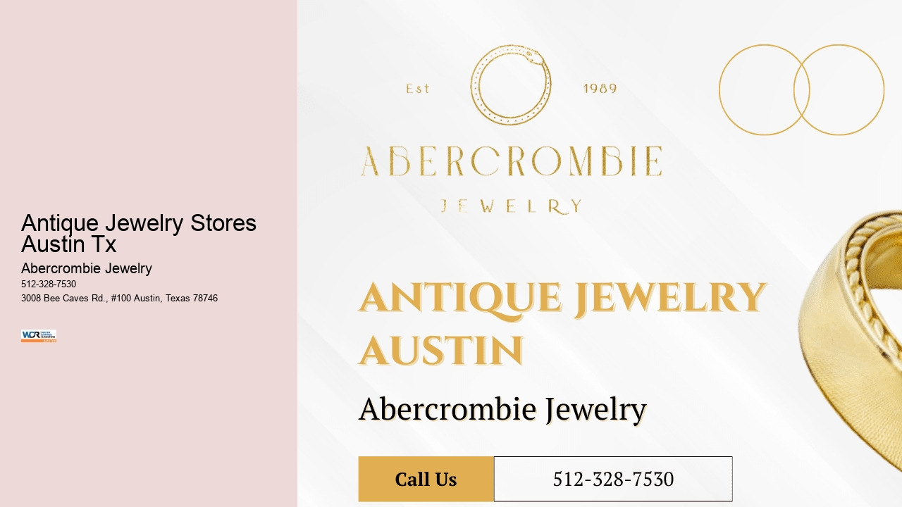 Antique Jewelry Stores Austin Tx