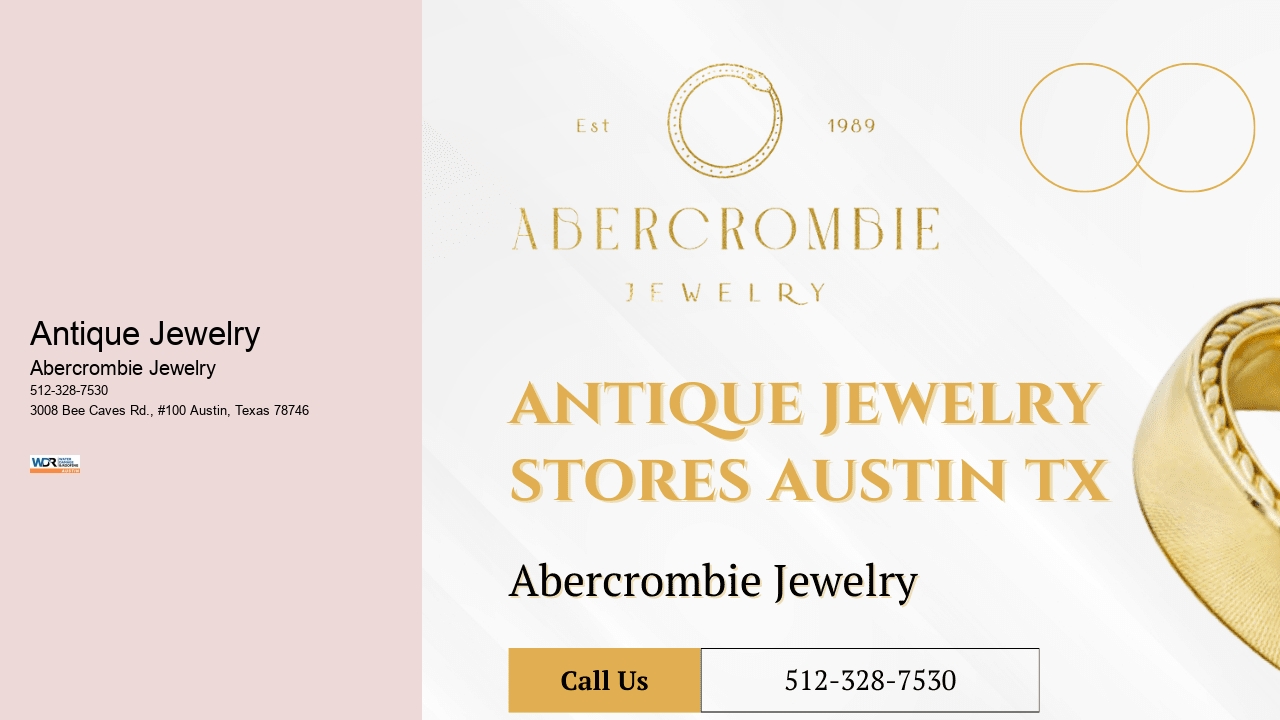 Antique Jewelry Abercrombie Jewelry Antique Jewelry
