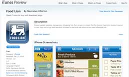 Food Lion debuts improved mobile platform