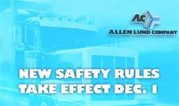 Allen Lund Company: New Software and Safety Regulations