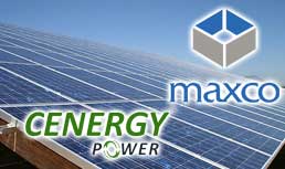 Cenergy: Solar installation at Maxco