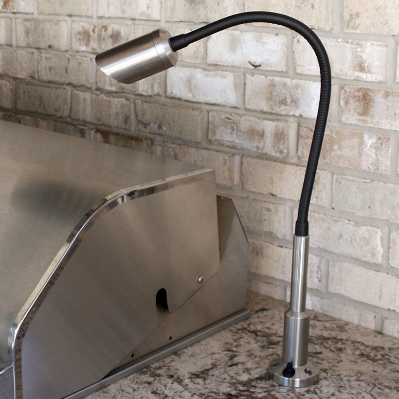 BBQ Grill Light Affordable Outdoor Kitchens