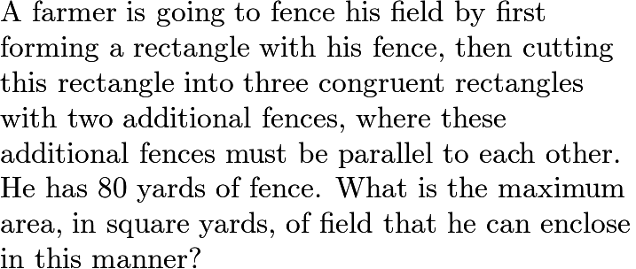 algebra 2 sample problems