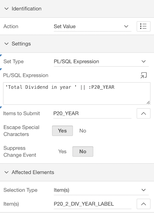 PL/SQL Expression