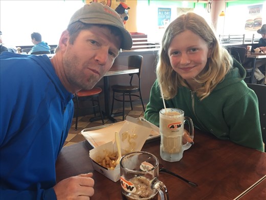 Nothing beats a Rootbeer in a Frosty Mug- Ahhh!