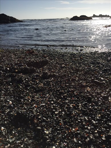 Glass beach