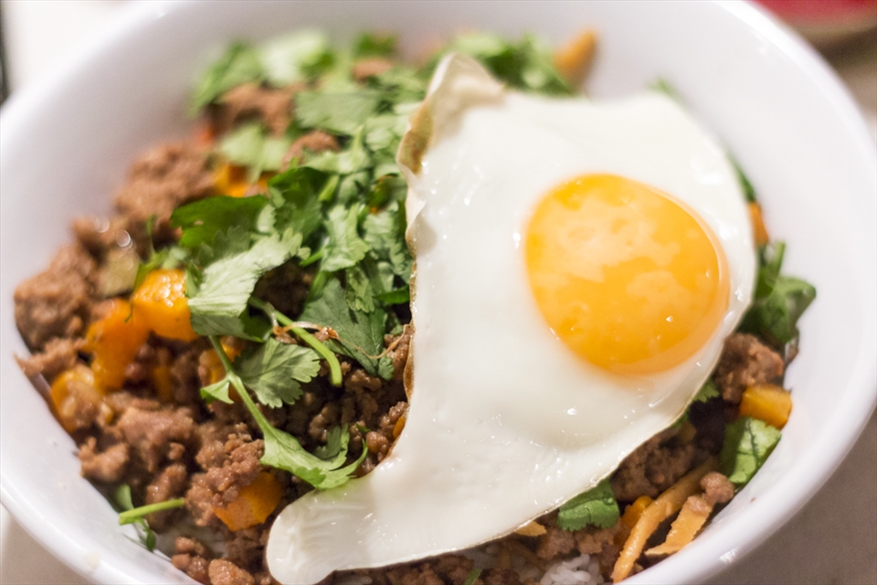 A plated single serving (hearty!)